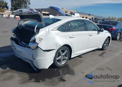 2019 Honda Accord Hybrid из США, поврежденный, VIN 1HGCV3F12KA000418